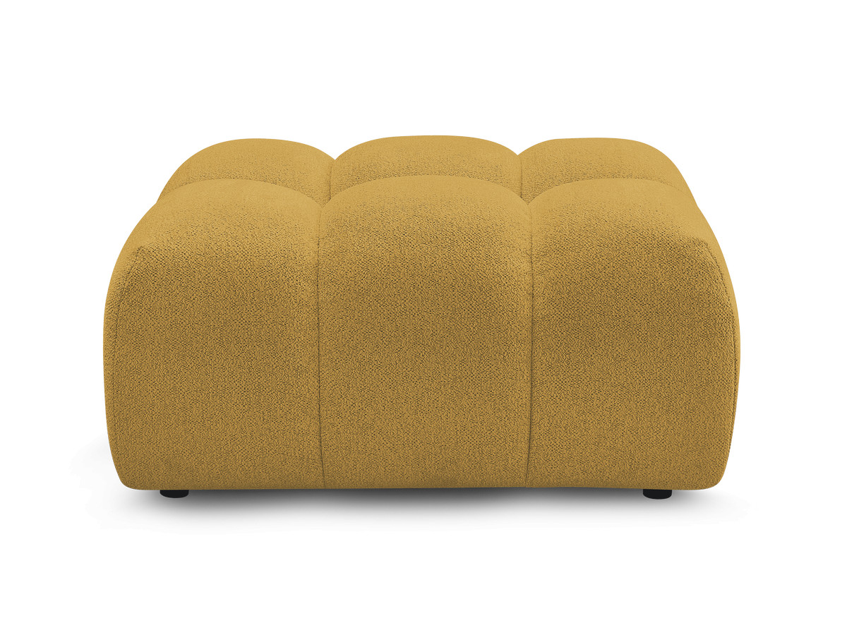 MELISSE poef in gemêleerde stof