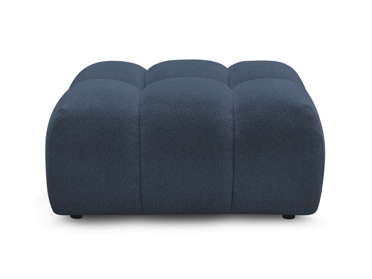 Pouf MELISSE chiné bleu — vue 4