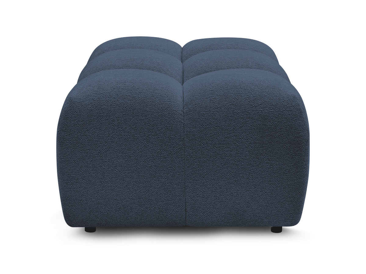 MELISSE poef in gemêleerde stof