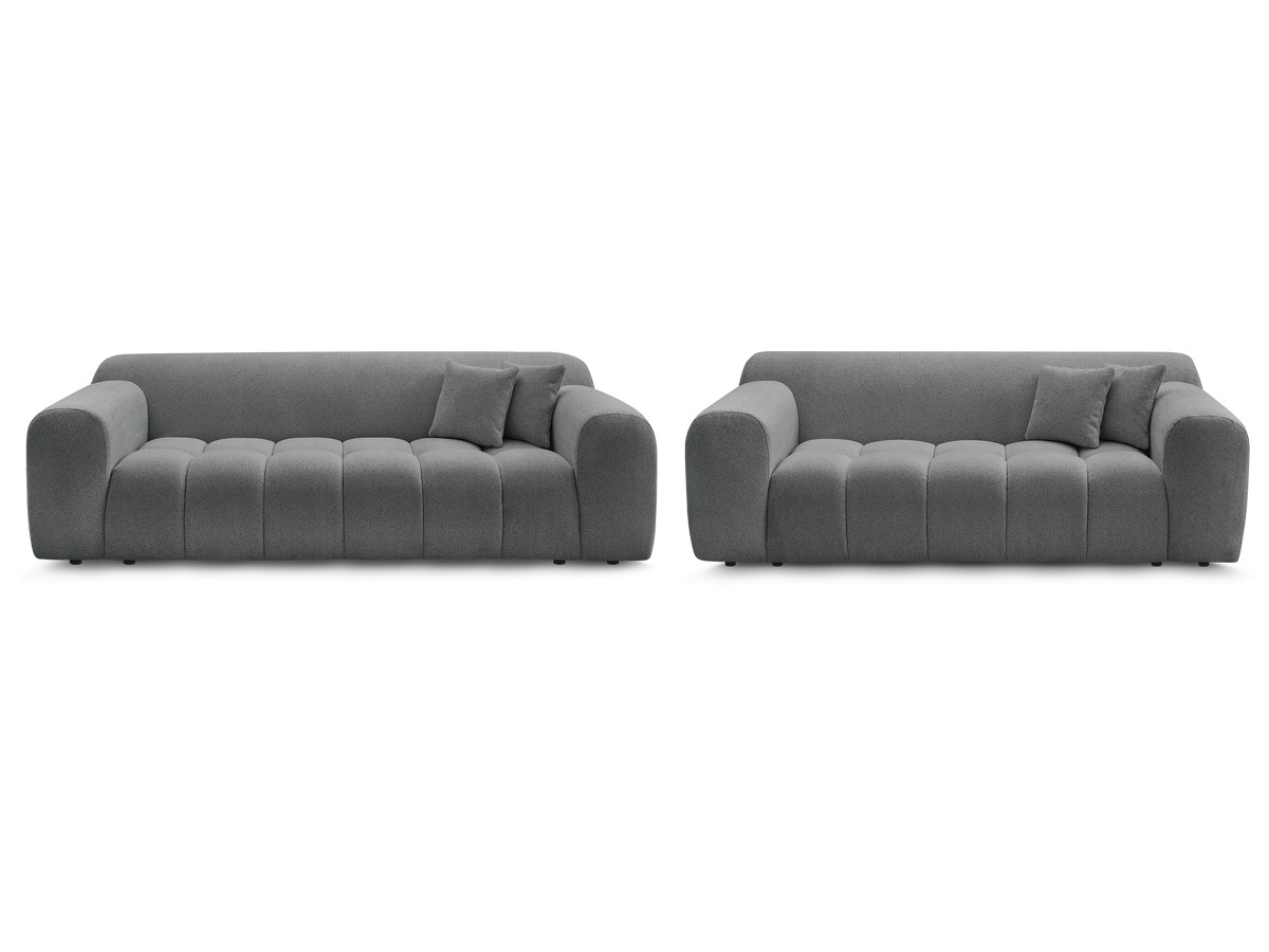 MELISSE vaste 3 + 2 zits bankstel in gemêleerde stof