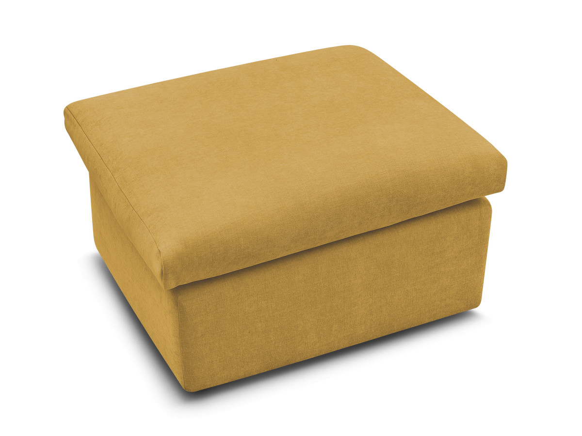 ENORE poef in gladde stof