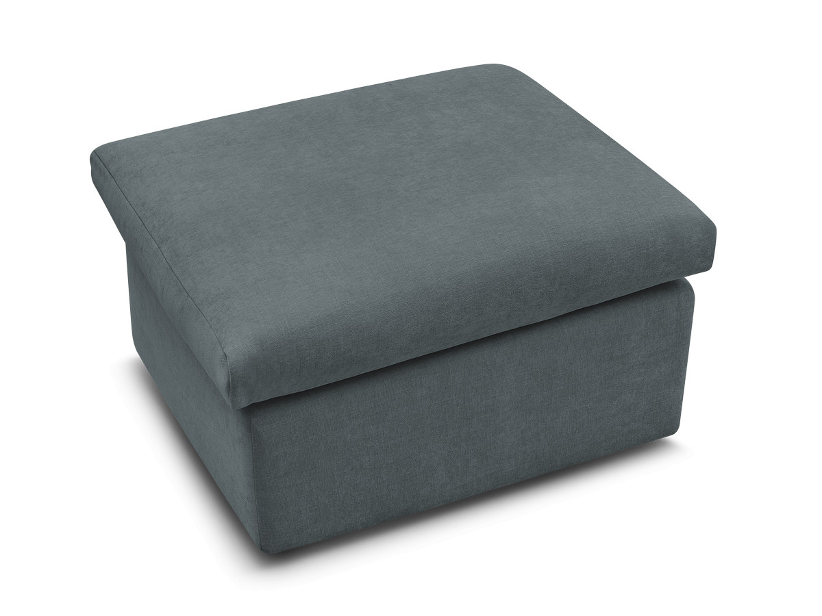 ENORE poef in gladde stof