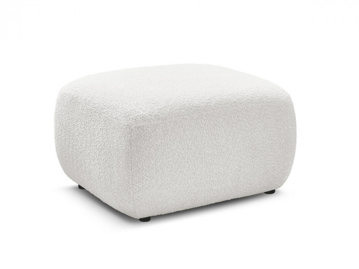 Pouf MONTAIGNE tissu bouclette