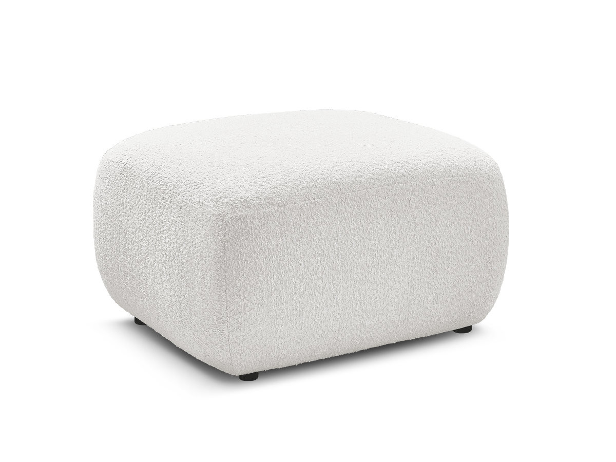 Pouf MONTAIGNE tissu bouclette