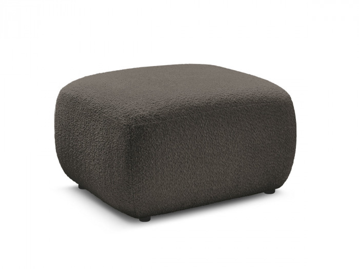 Pouf MONTAIGNE tissu bouclette