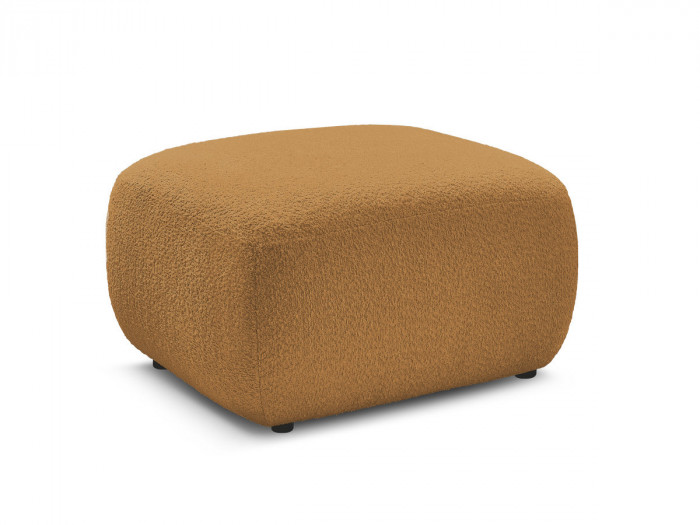 Pouf MONTAIGNE tissu bouclette