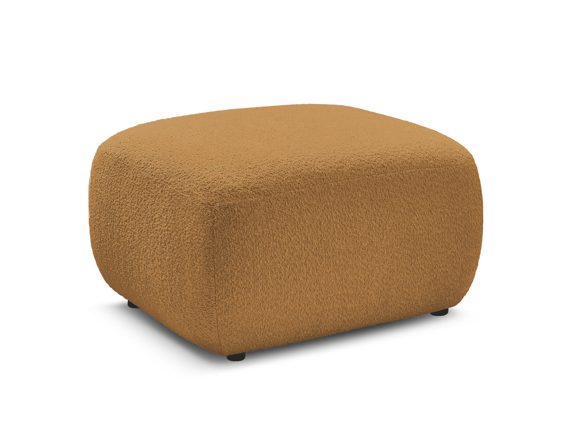 Canapé droit convertible 3 places MONTAIGNE tissu boucle