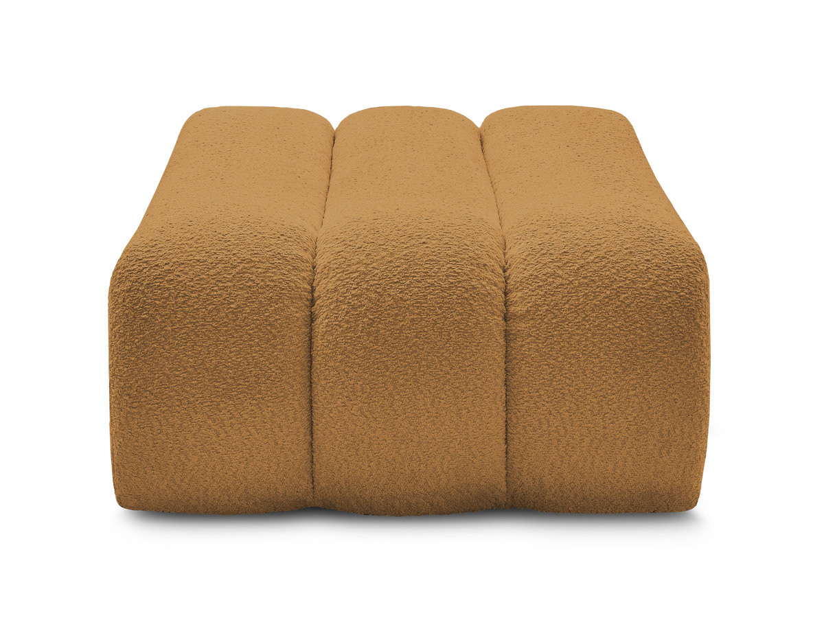 Pouf AZRA tissu bouclette