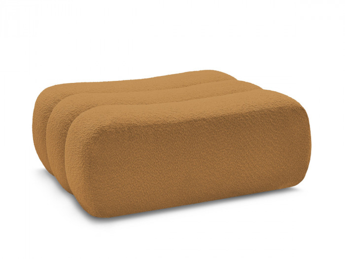 Pouf AZRA tissu bouclette
