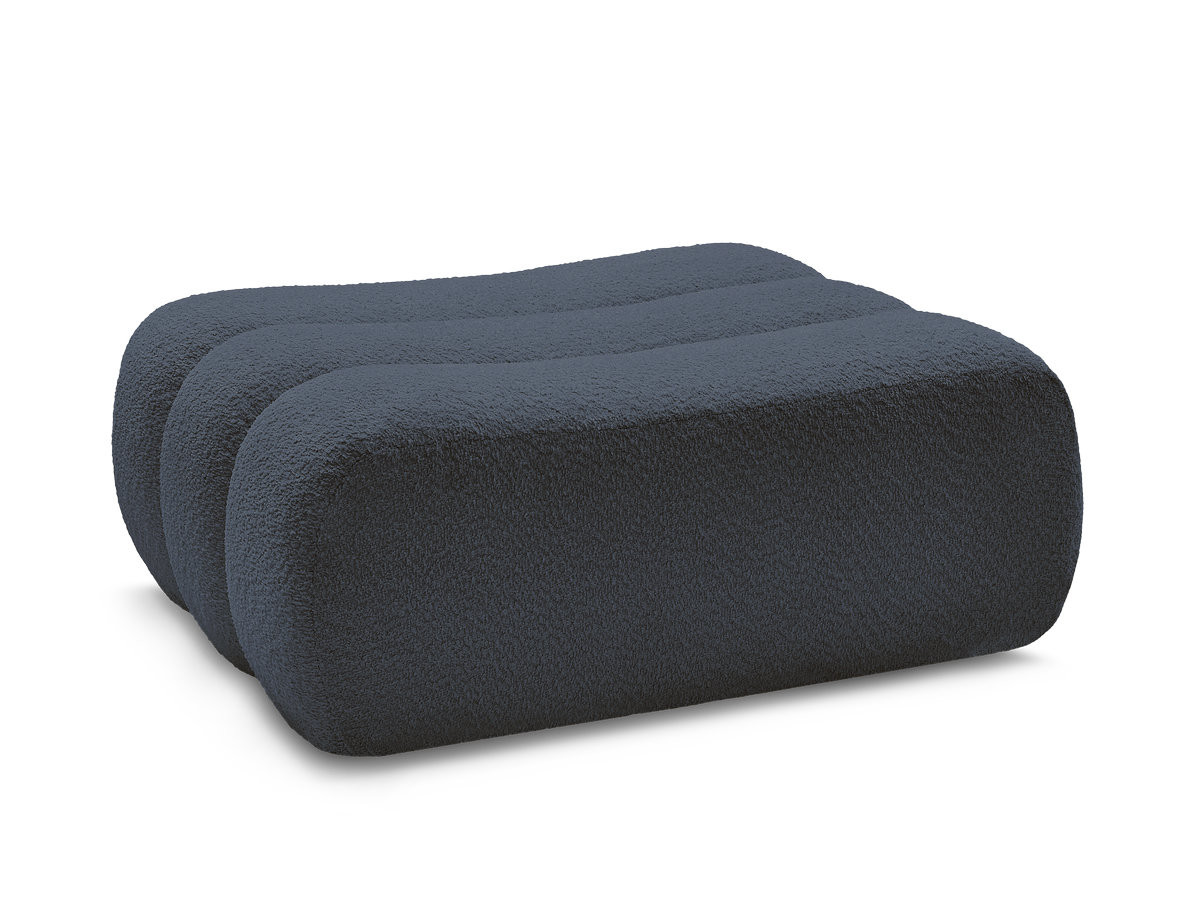 Pouf AZRA tissu bouclette