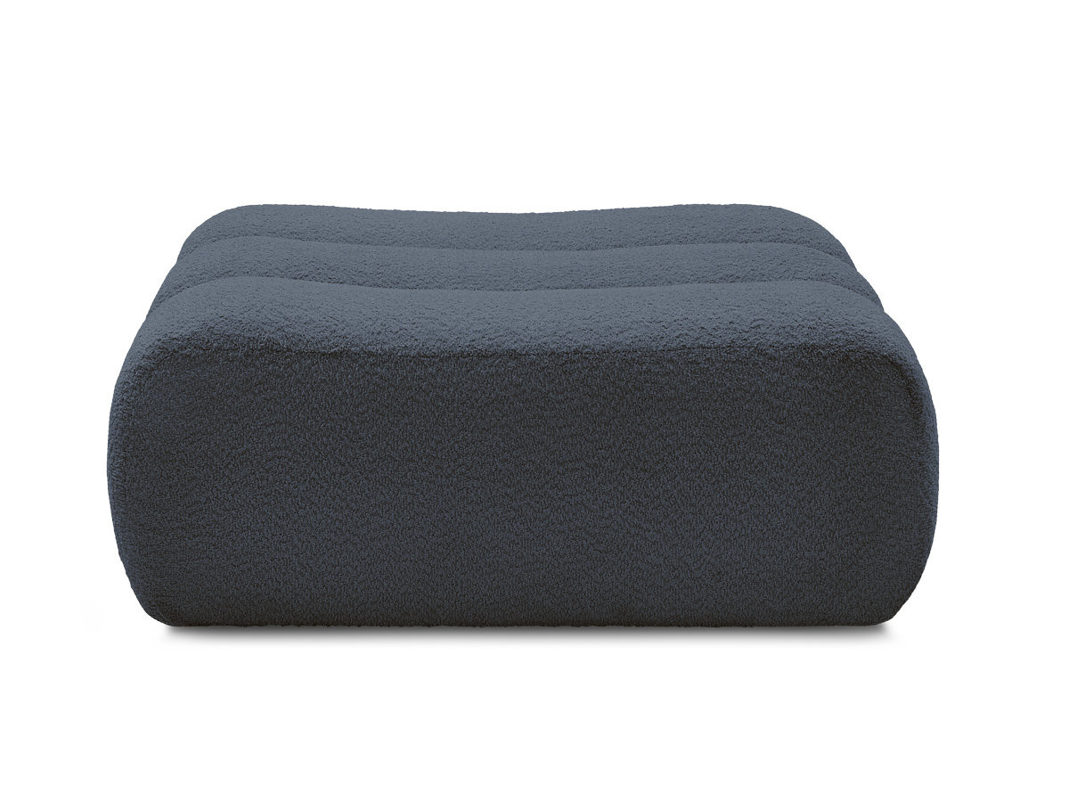 Pouf AZRA tissu bouclette