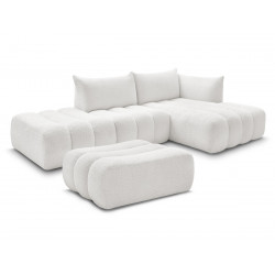 Angle modulable + pouf