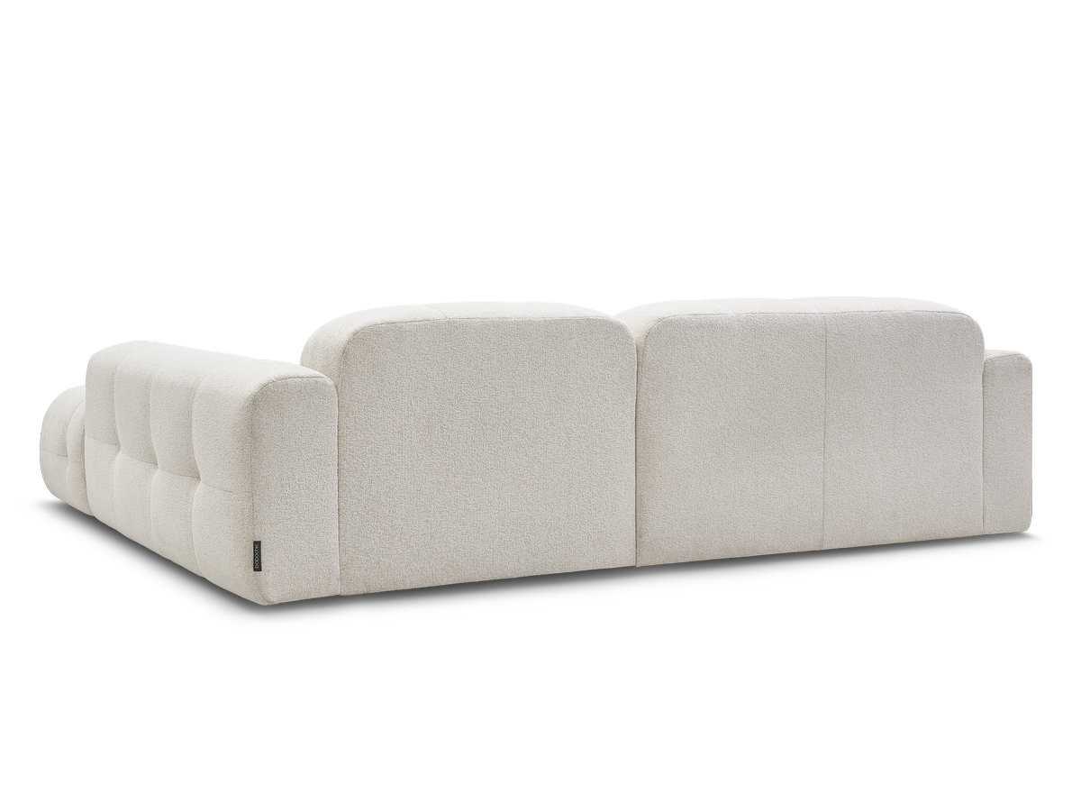 LAURA vaste hoekbank in gemêleerde stof