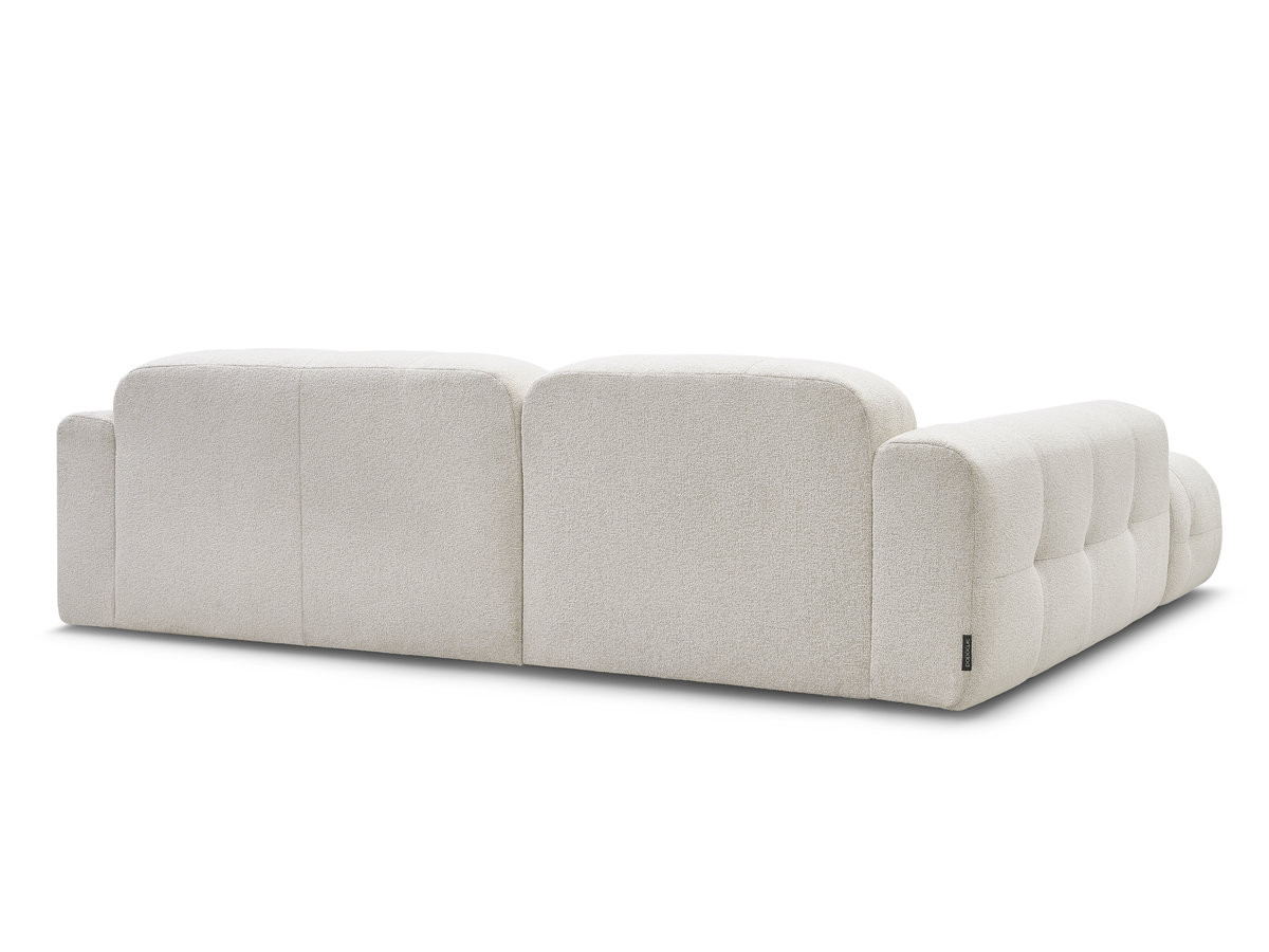 LAURA vaste hoekbank in gemêleerde stof