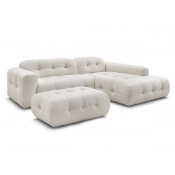 Angle fixe + grand pouf