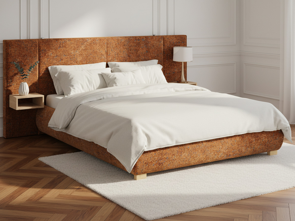 ALOE opbergbed met nachtkastjes en geïntegreerde led's