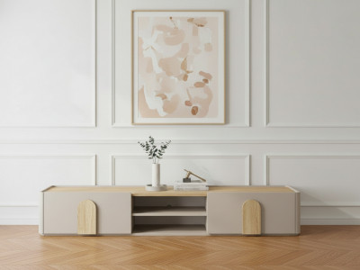 Meuble TV 1 porte 1 tiroir 220 cm ENYRA
