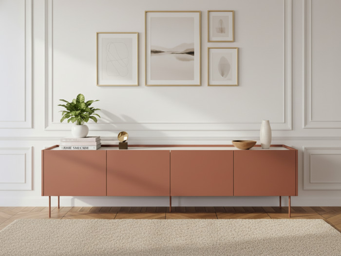 Meuble TV 4 portes 220 cm ATLAS