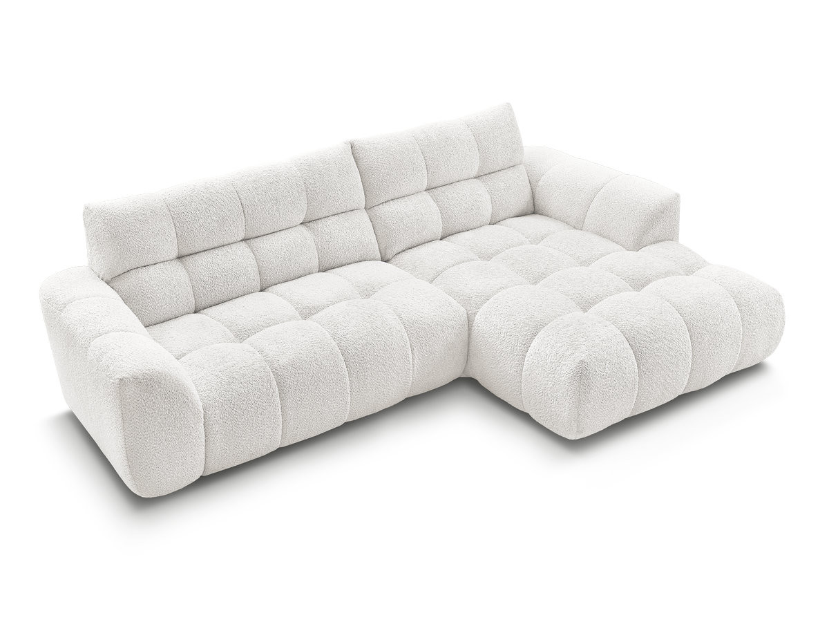 JAYA vaste hoekbank in chenillestof