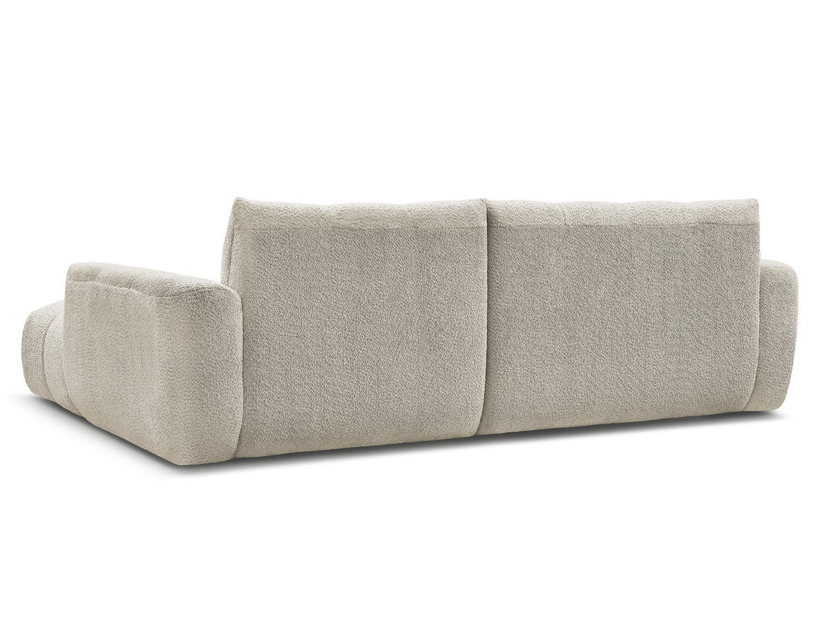 JAYA vaste hoekbank in chenillestof