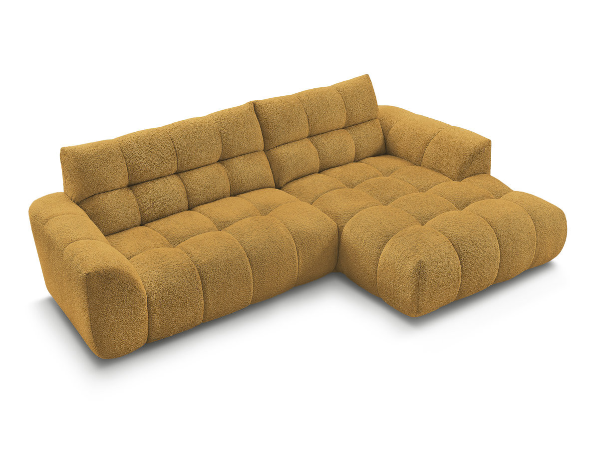 JAYA vaste hoekbank in chenillestof