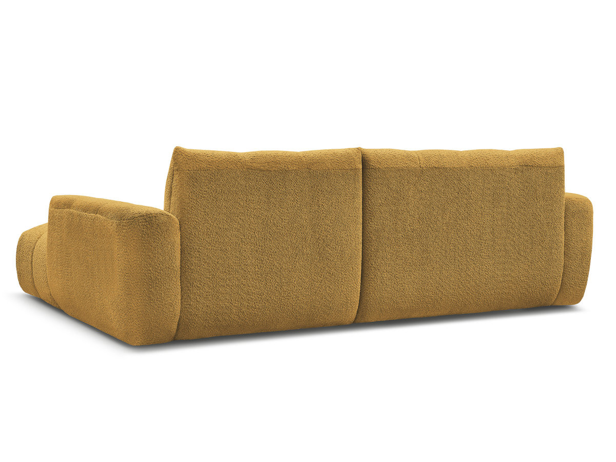 JAYA vaste hoekbank in chenillestof