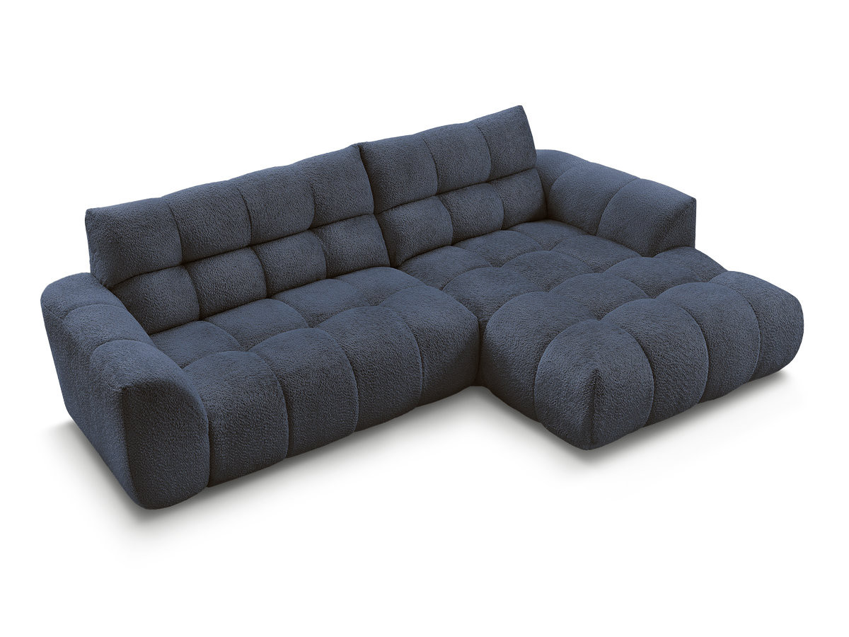 JAYA vaste hoekbank in chenillestof