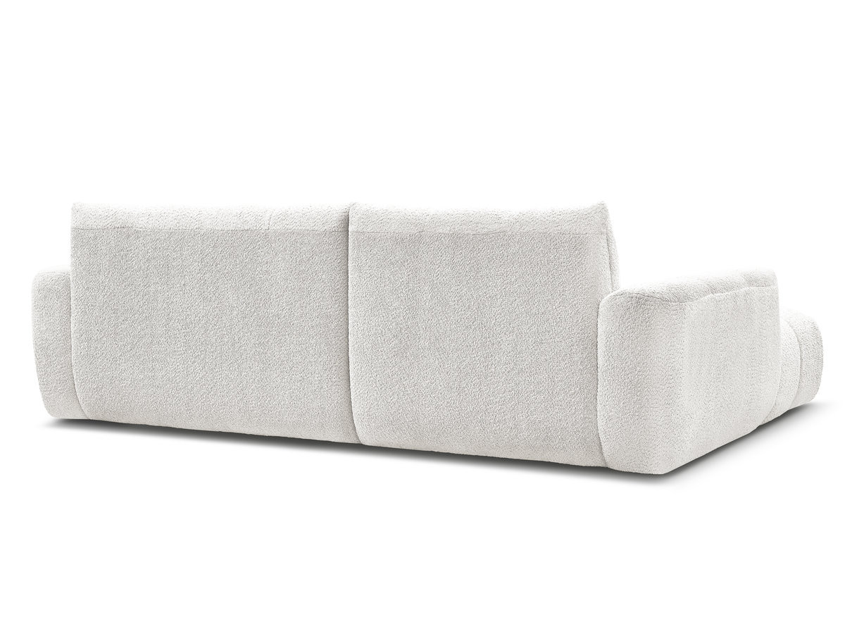 JAYA vaste hoekbank in chenillestof