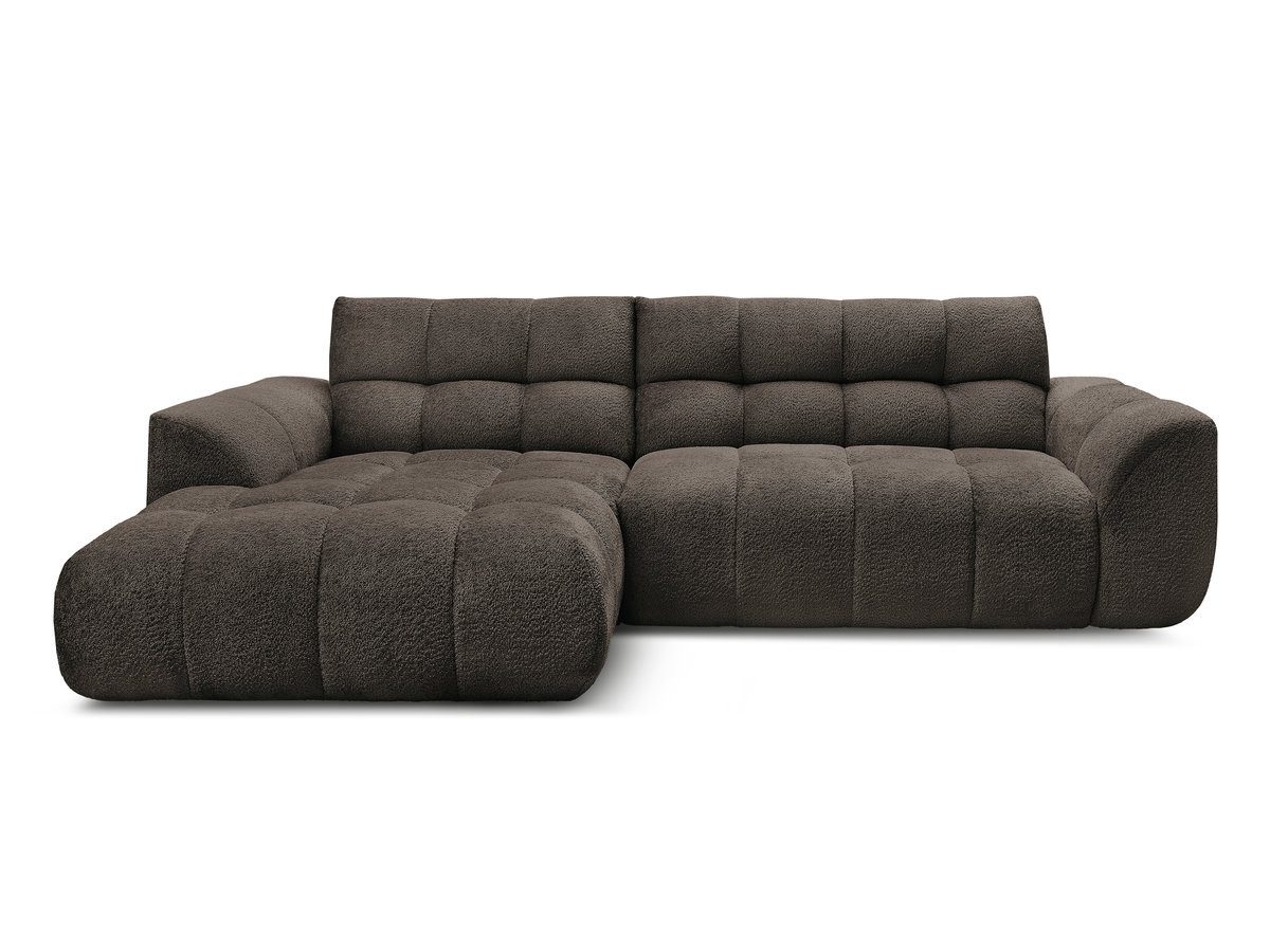 JAYA vaste hoekbank in chenillestof