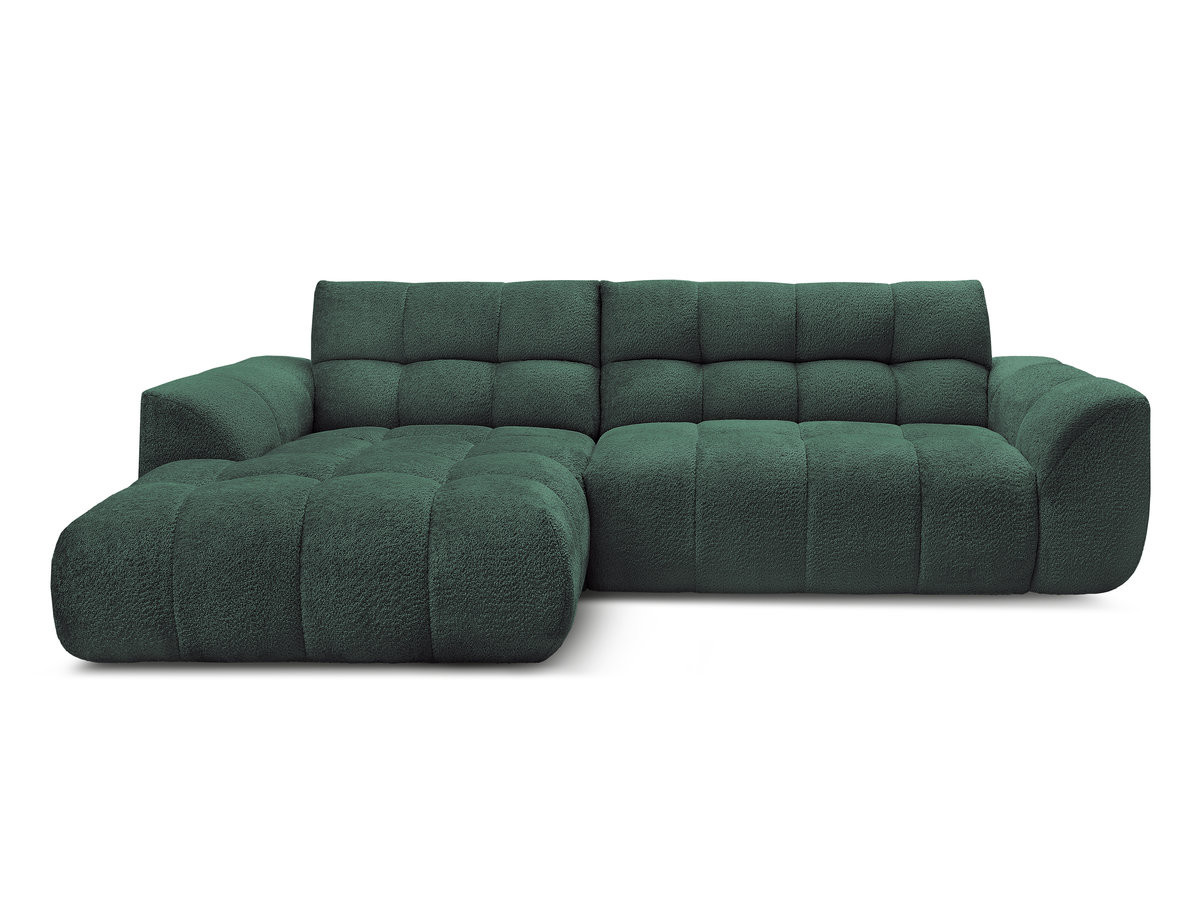 JAYA vaste hoekbank in chenillestof