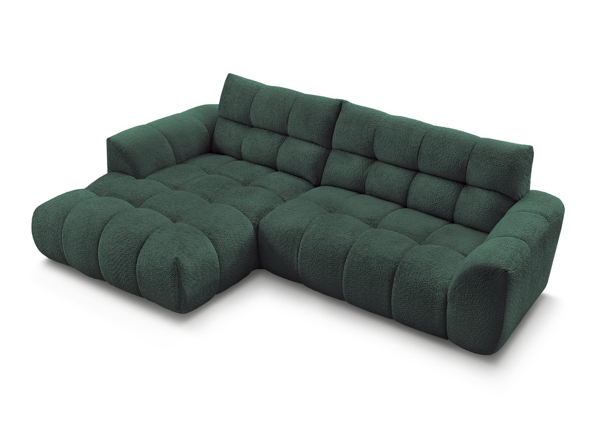 JAYA vaste hoekbank in chenillestof