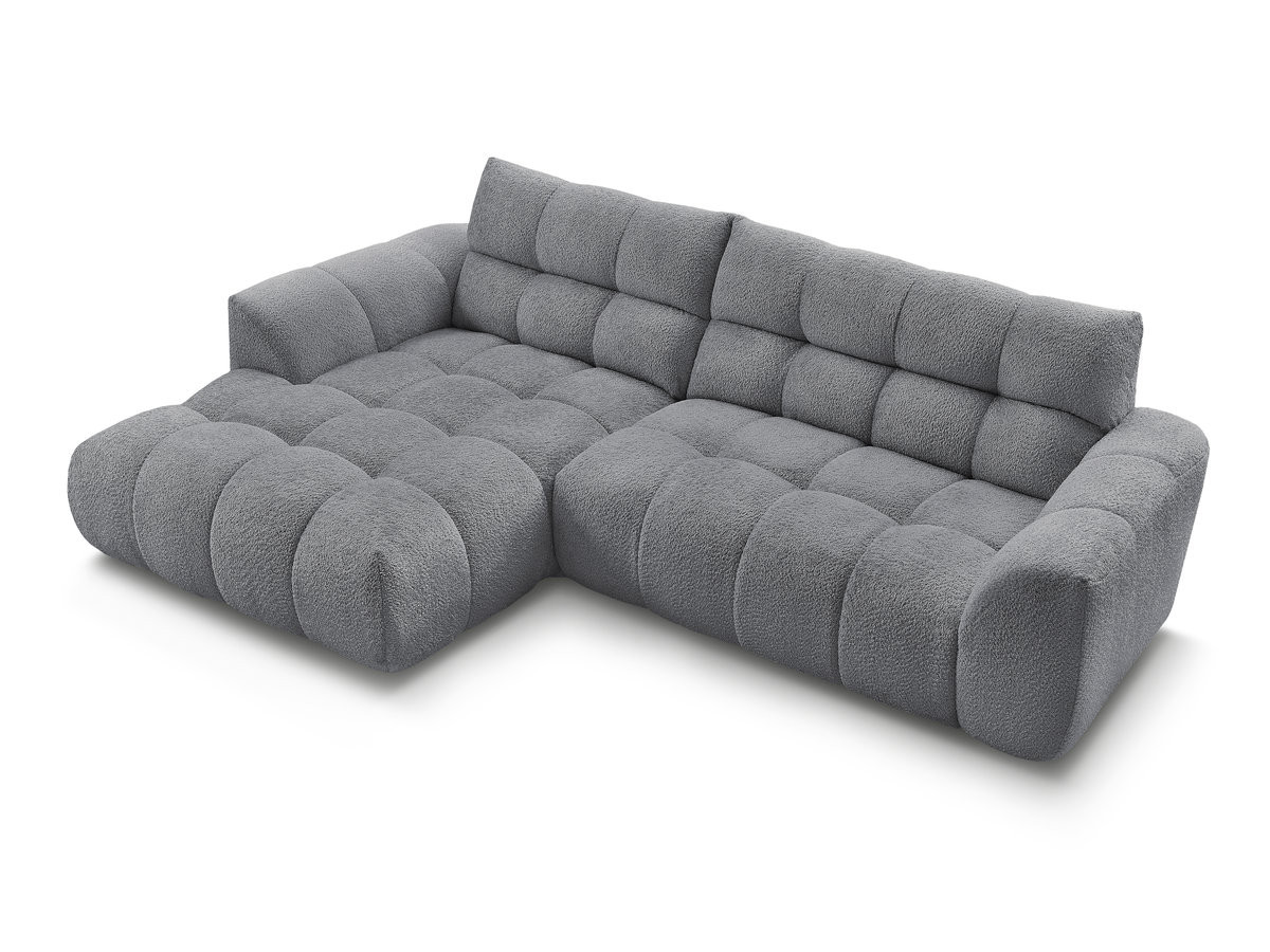 JAYA vaste hoekbank in chenillestof