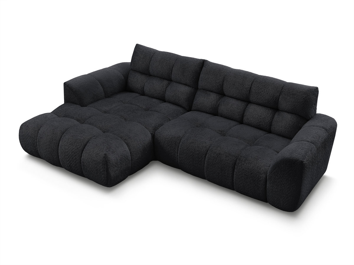 JAYA vaste hoekbank in chenillestof