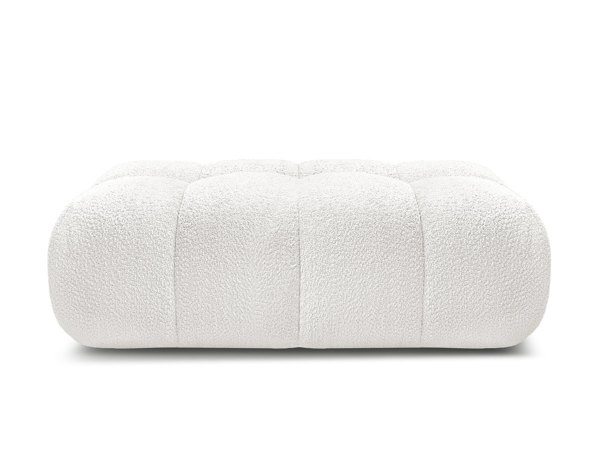 Pouf JAYA tissu chenille