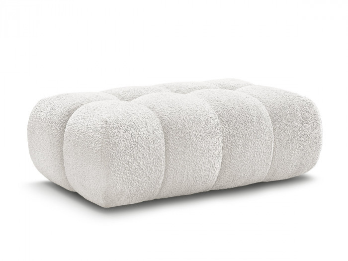 Pouf JAYA tissu chenille