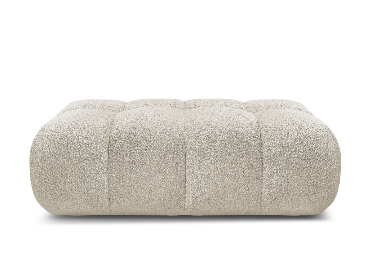 Pouf JAYA tissu chenille
