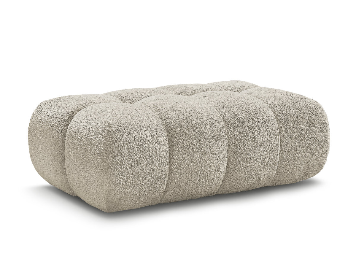 Pouf JAYA tissu chenille