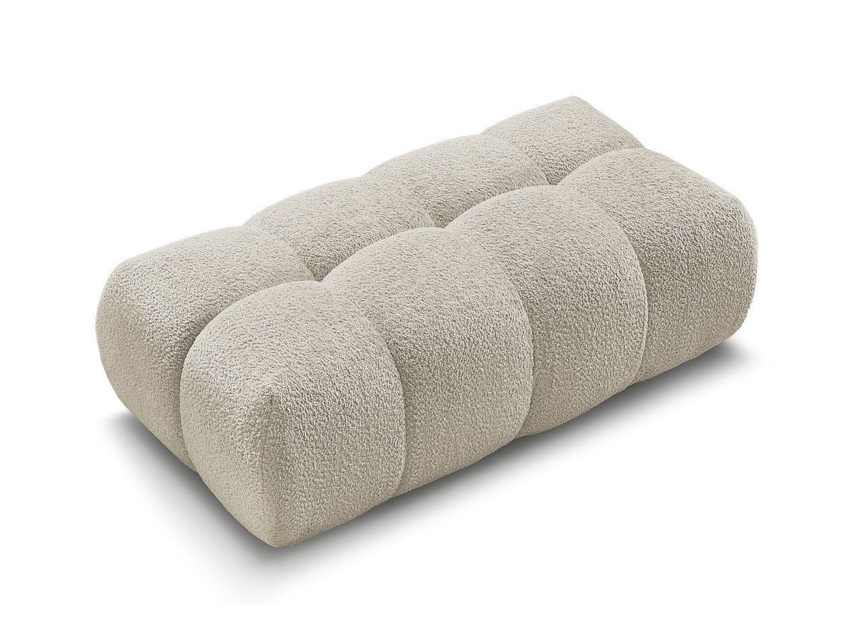 Pouf JAYA tissu chenille