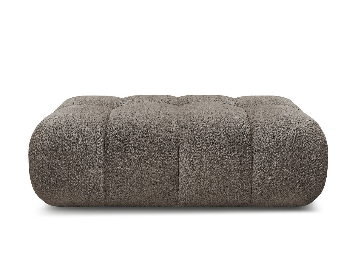 Pouf JAYA tissu chenille