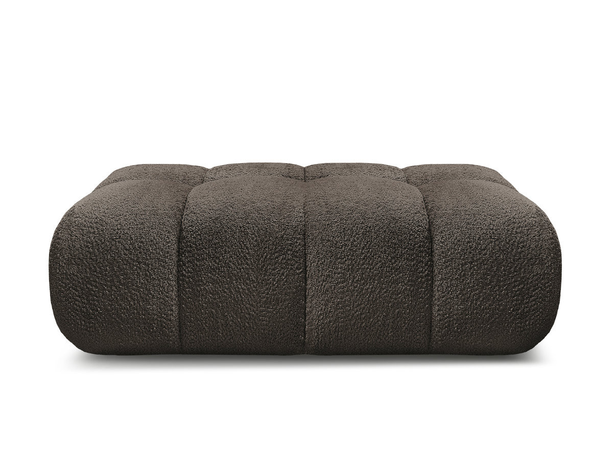 Pouf JAYA tissu chenille