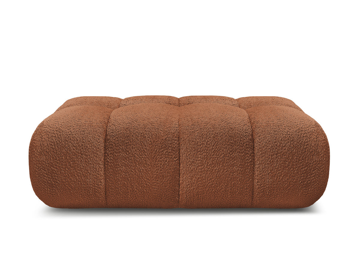Pouf JAYA tissu chenille
