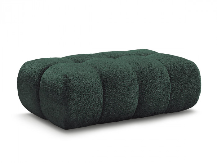 Pouf JAYA tissu chenille
