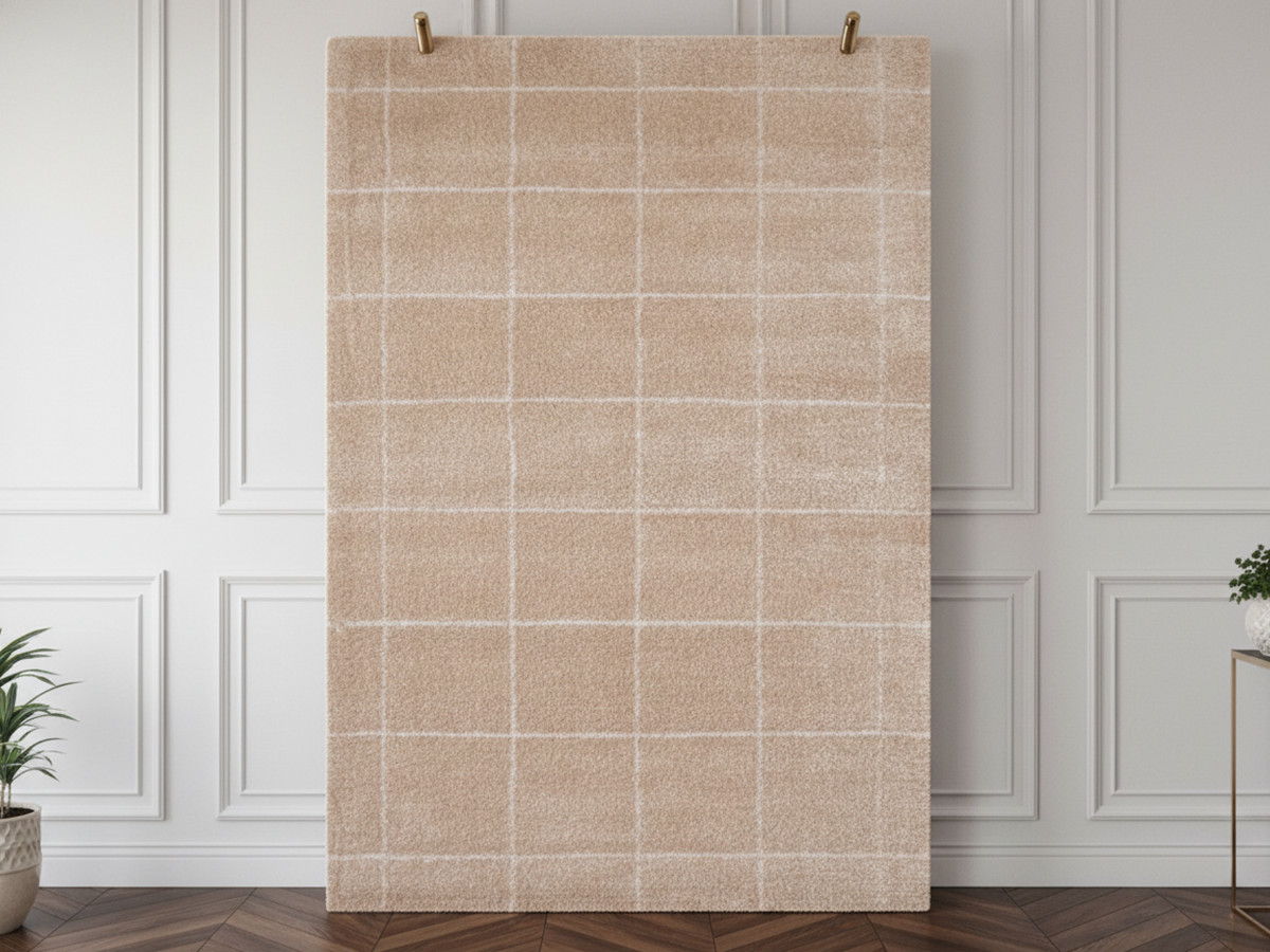 Tapis poils longs HECTOR motifs graphiques Tapis poils longs HECTOR motifs graphiques