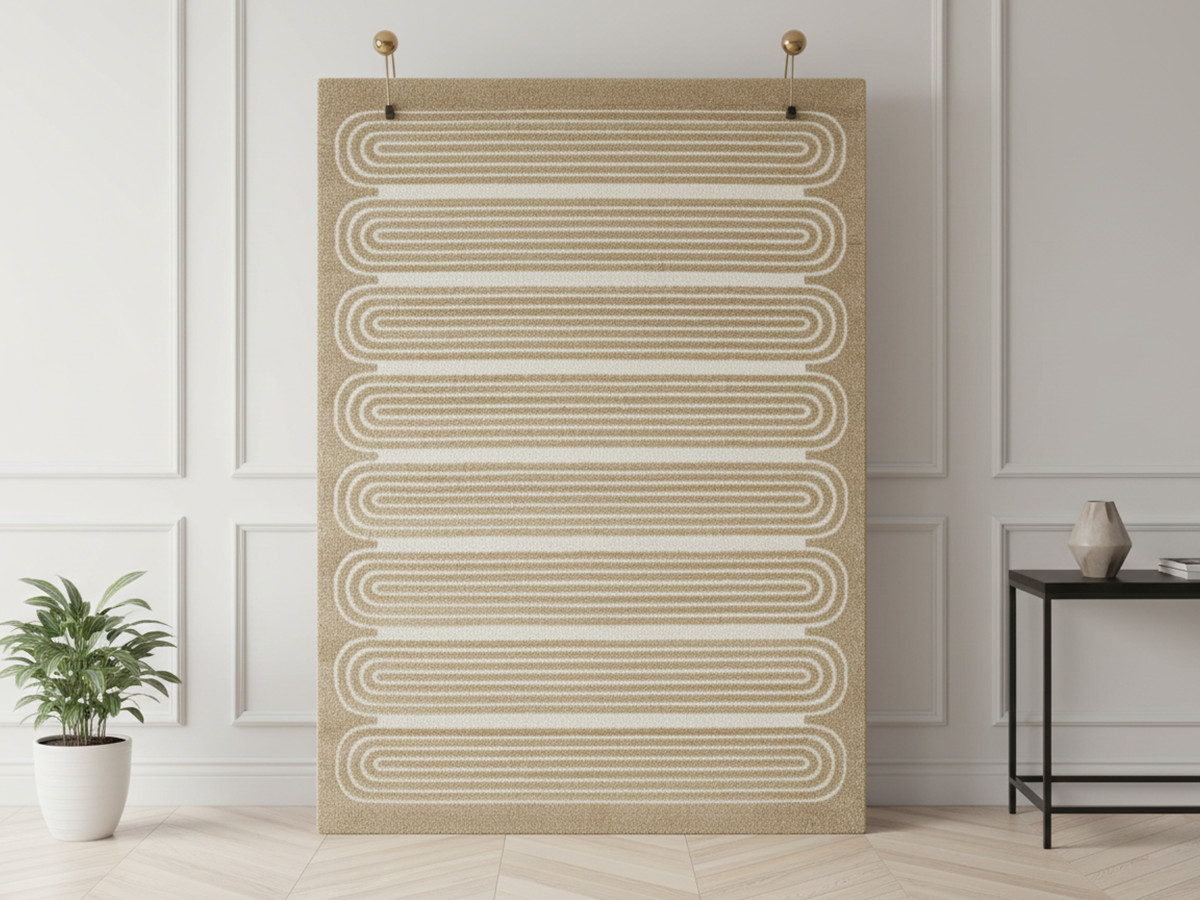 Tapis poils courts IAGO motif graphique Tapis poils courts IAGO motif graphique