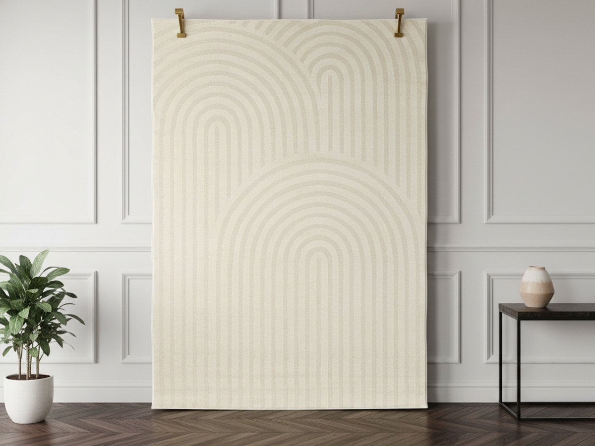 JADA kortpolig vloerkleed met abstracte patronen