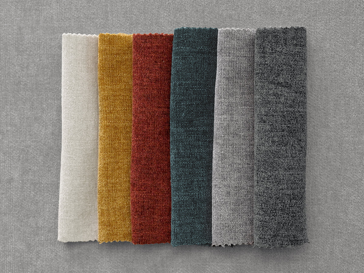 Pouf ENORE lisse gris clair — vue 5