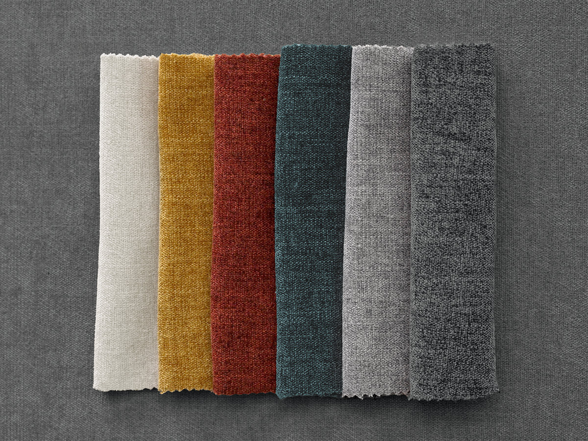 Pouf ENORE lisse gris foncé — vue 5