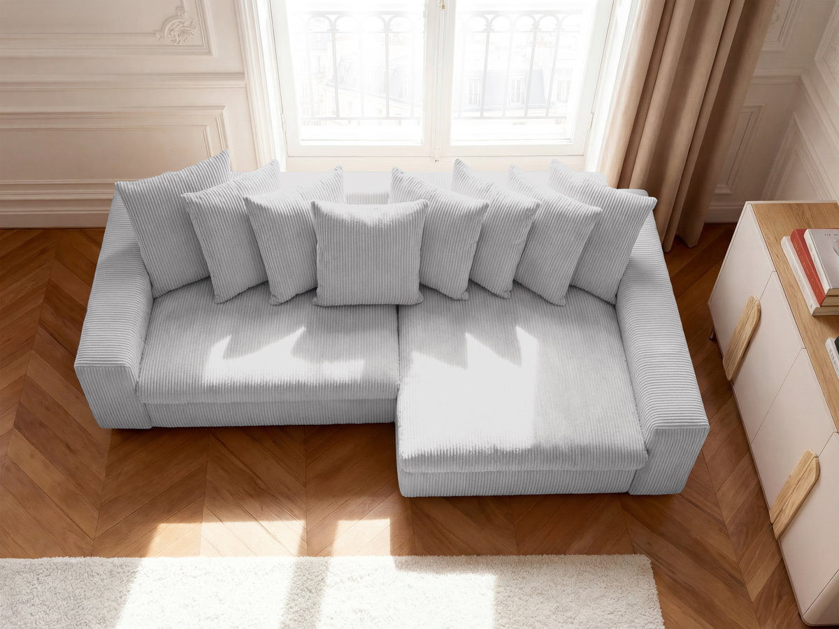 ENORE vaste hoekbank in corduroy