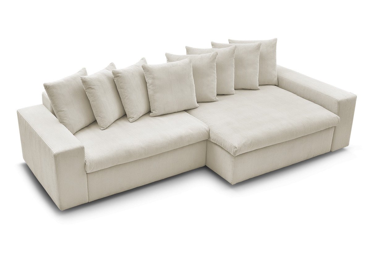 ENORE vaste hoekbank in corduroy