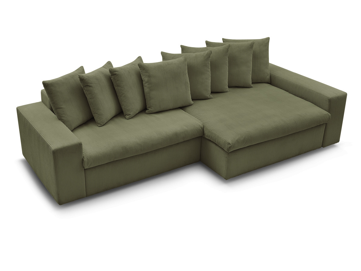 ENORE vaste hoekbank in corduroy